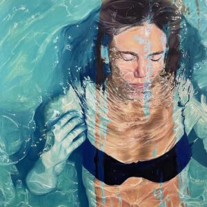 Waking up from Lethargy Oil on canvas 50 x 60 cm 2023 - Berlín